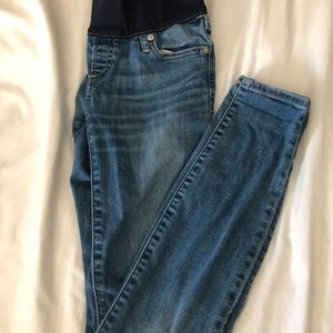 Gap Maternity True Skinny Jeans Light heathered